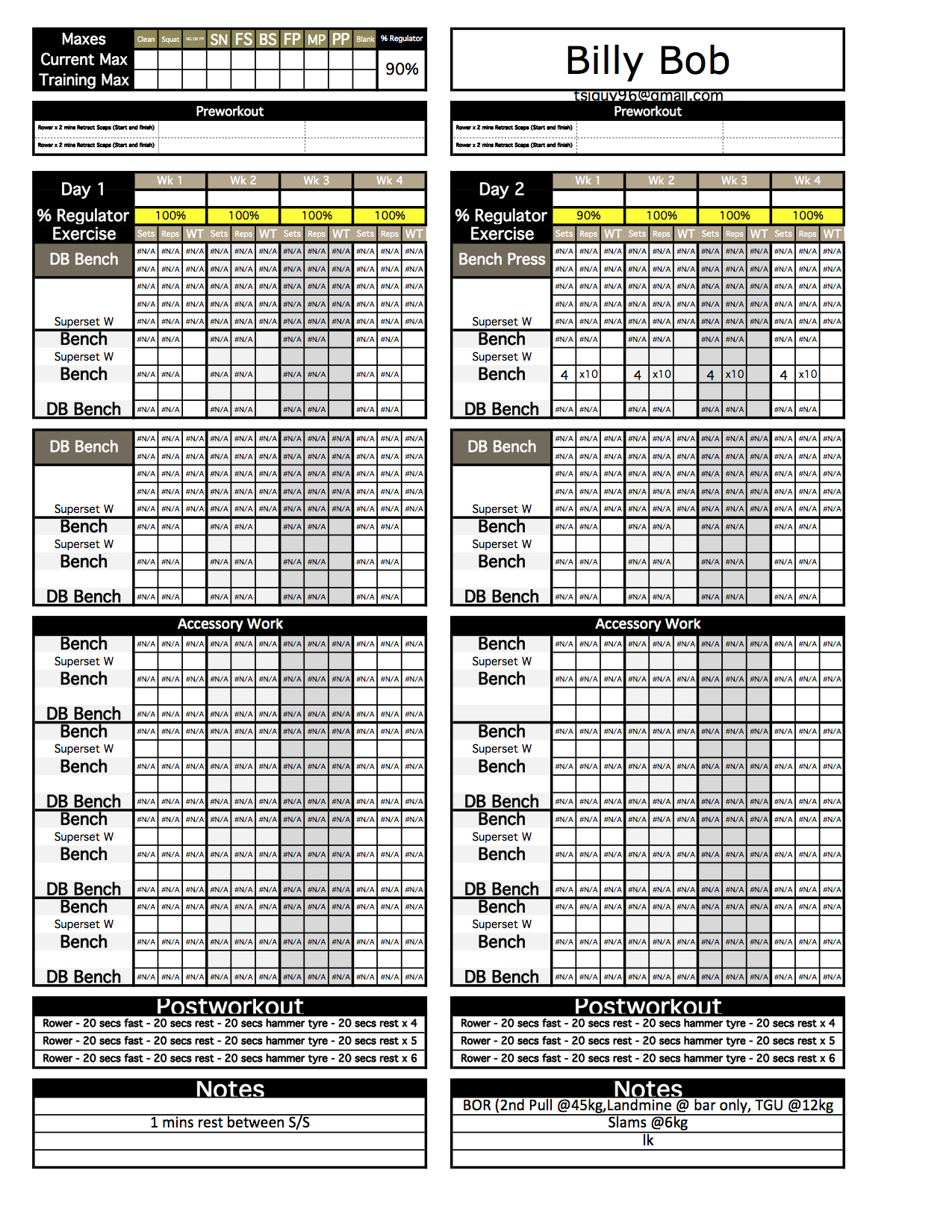 PlatinumV101 Excel Training Designs